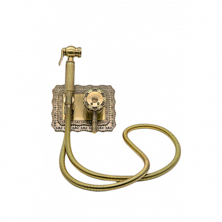 Гигиенический душ со смесителем Milacio Vitoria MC.800.BR бронза фото