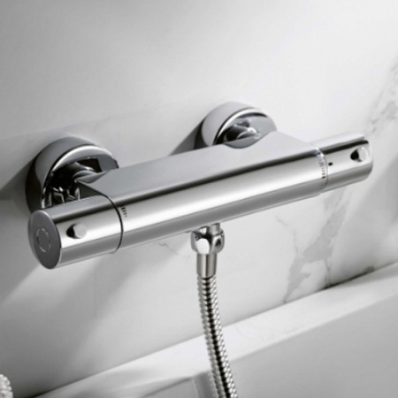 Термостатический смеситель для душа Bravat Stream F93984C-01B фото