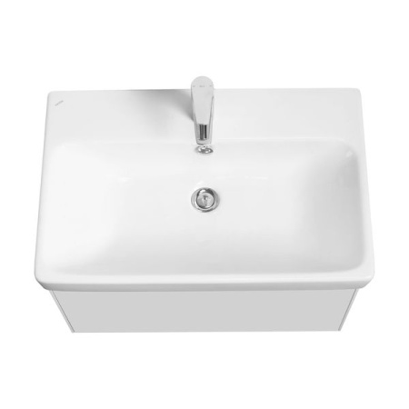 Тумба с раковиной Акватон Асти 70 1A263001AX2B0 белый глянец фото