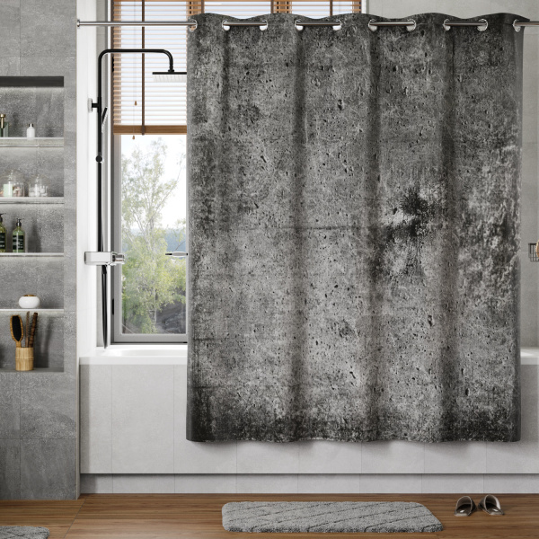 Текстильная шторка для ванны WasserKRAFT Aland SC-85103 фото