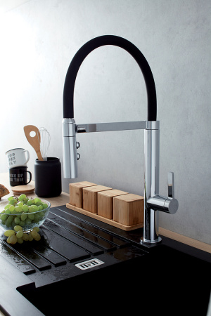 Смеситель для кухни Jacob Delafon Raphael E23311-CP с гибким изливом фото