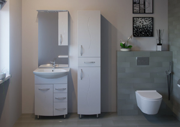 Тумба под раковину АСБ Мебель Грета 60 9938 фото