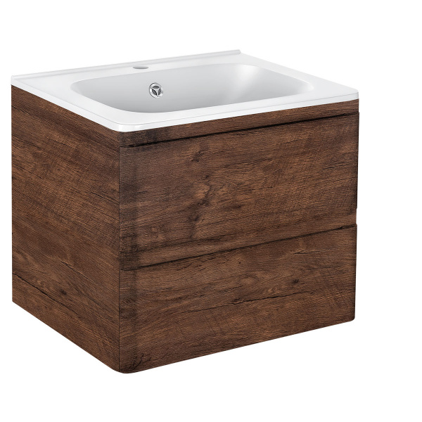 Тумба под раковину Vincea Vico VMC-2V600RW 60 см R.Wood фото