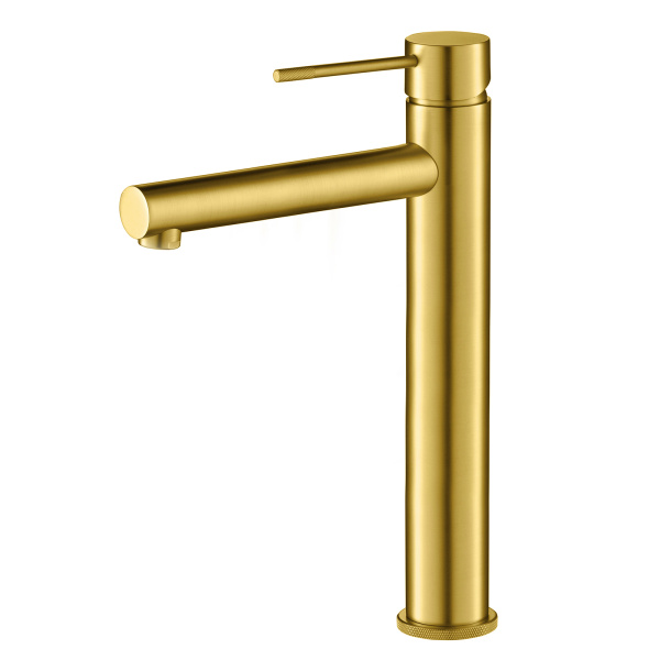 Высокий смеситель для раковины Timo Saona 2311/20F Золото шлифованное фото