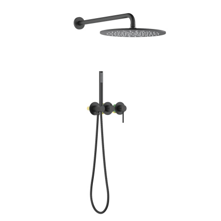 Душевая система скрытого монтажа Timo Saona SX-2349/03SM черная фото