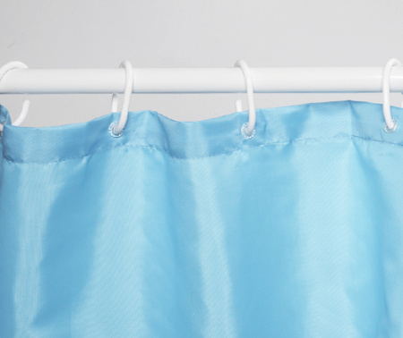 Текстильная шторка для ванны WasserKRAFT Oder SC-30201 фото