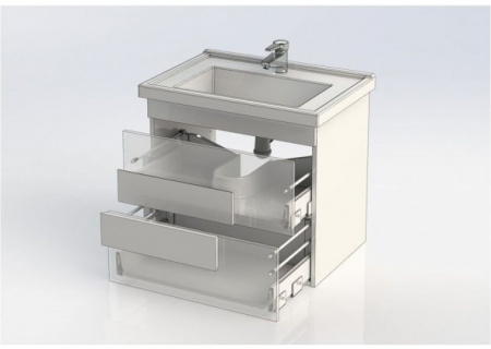 Тумба с раковиной Aquanet Мадейра 70 00213058 фото