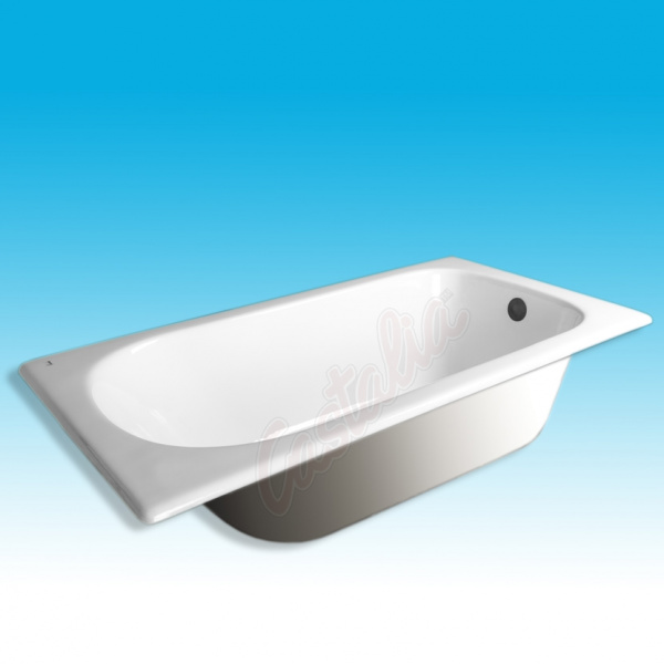 Чугунная ванна Castalia 130x70 фото