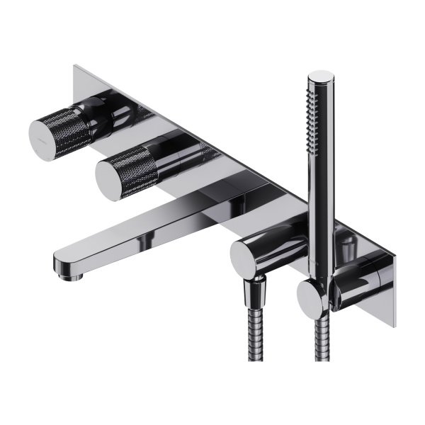 Смеситель для ванны с душем Omnires Contour CT8037/1CR фото