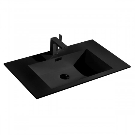 Раковина Vincea Chiara VCB-13800B 80 см черная фото