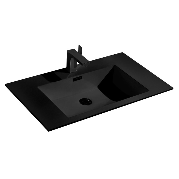 Раковина Vincea Chiara VCB-13800B 80 см черная фото