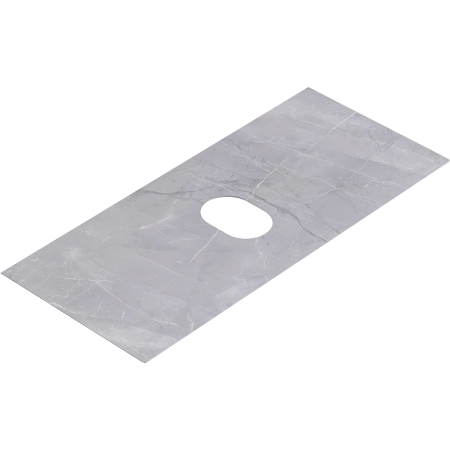 Столешница из керамогранита Aqwella STG1014X456GS серый камень, 100 см фото