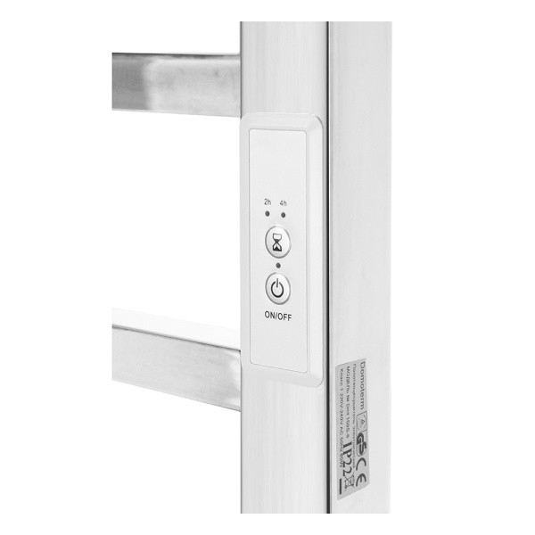 Полотенцесушитель электрический Domoterm Квадро DMT 109-S П8 50x70 TBOX EK R фото