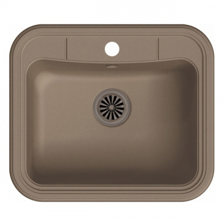 Мойка кухонная Ewigstein Antik A- 60 темно-бежевый фото