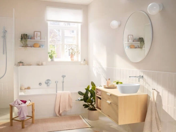 Смеситель для раковины с донным клапаном Hansgrohe Rebris S 72528000 хром фото