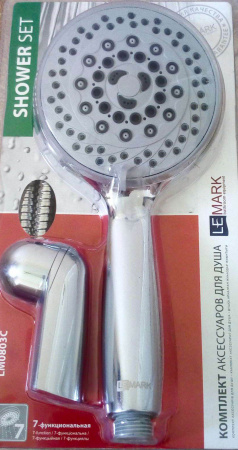 Душевая лейка со шлангом Lemark LM0803C фото