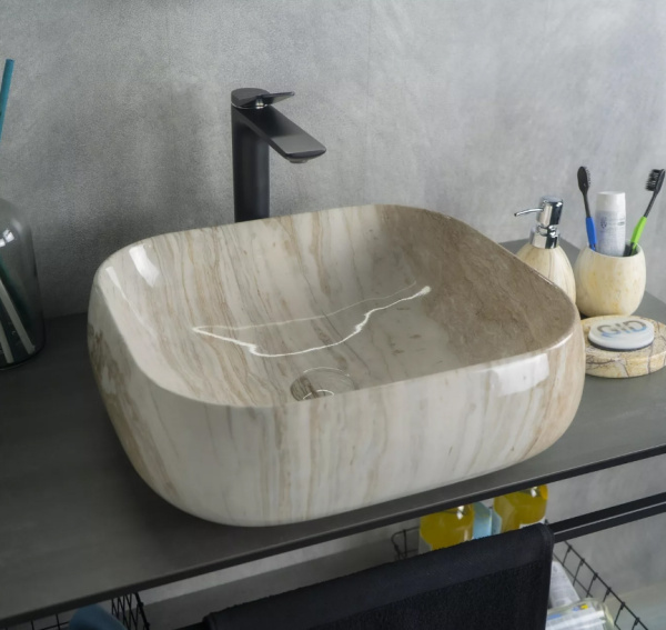 Накладная раковина GID MNC554 45х40 фото