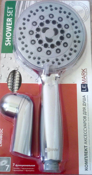 Душевая лейка со шлангом Lemark LM0803C фото