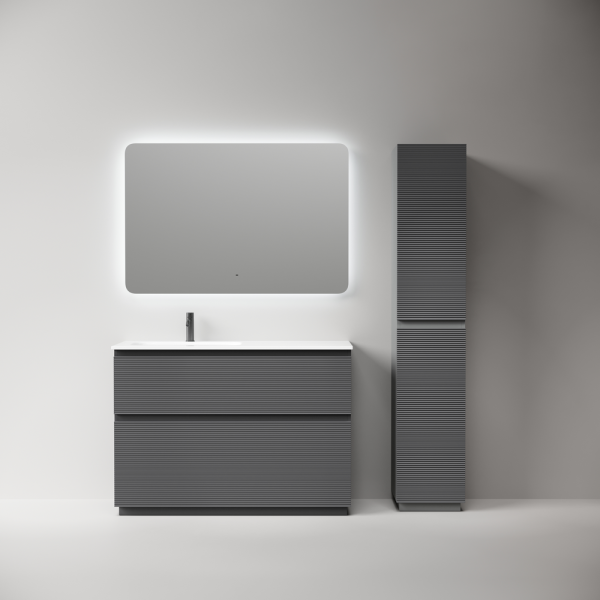 Тумба под раковину Sancos Folk Floor FL120FLGS Grey soft фото