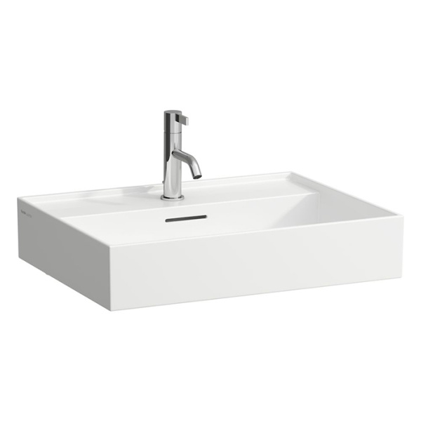 Накладная раковина Laufen Kartell 8.1033.3.000.104.1 60x46 белая матовая фото