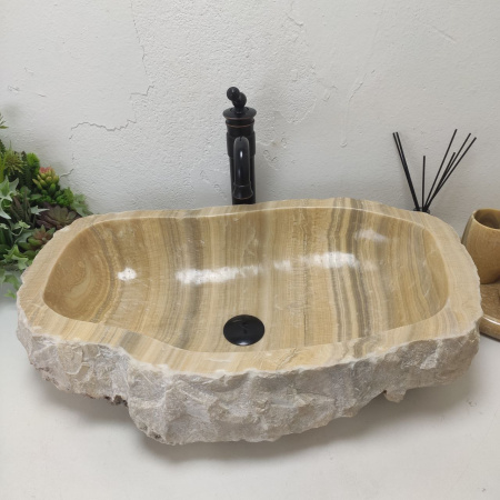 Накладная раковина из оникса Erozy Multy EO-01595 (67*43*15) фото