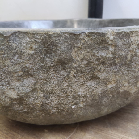 Накладная раковина из речного камня RS01148 (33*34*15) фото