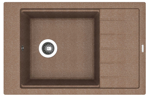 Кухонная мойка ЛИПСИ 780Р Florentina 20.275.D0780 коричневый фото