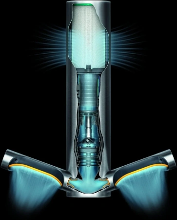 Сушилка для рук Dyson Airblade 9kJ HU03 нержавеющая сталь 314696-01 фото