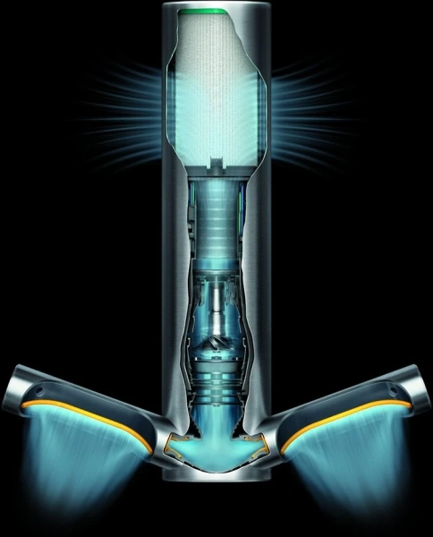 Сушилка для рук Dyson Airblade 9kJ HU03 нержавеющая сталь 314696-01 фото
