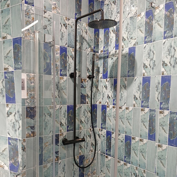 Душевая система Paini Cox 78PZ689TH Черный матовый фото