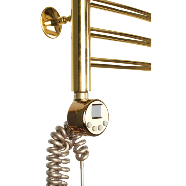 Полотенцесушитель электрический Domoterm Калипсо   Калипсо П10 500x800 EL золото фото