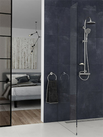 Душевая система Ferro Trinity NP71-TRM7U Хром фото