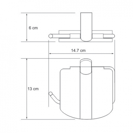Держатель для туалетной бумаги WasserKRAFT Berkel К-6825 фото