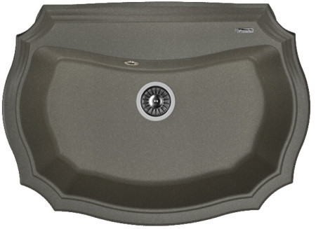 Кухонная мойка ЭМИЛИЯ 770 Florentina 20.360.E0770 чёрный фото