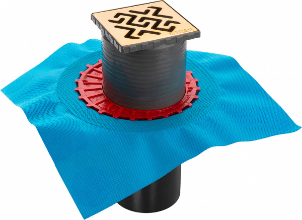 Душевой трап Berges Wasserhaus Zentrum Antik 092464 10 см фото