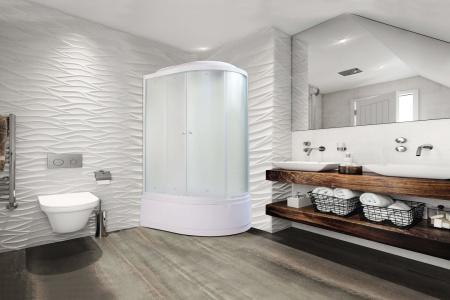 Душевая кабина Parly Bianco EB1221L 120x80 фото