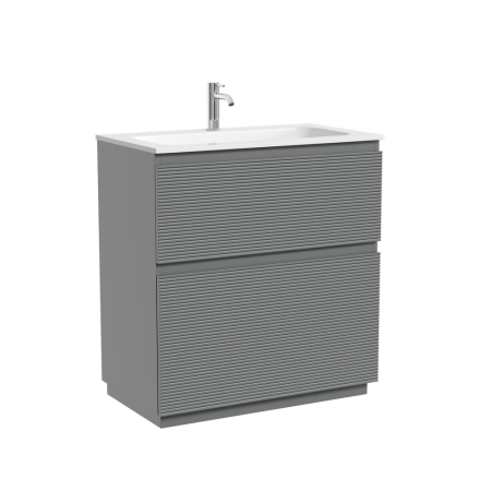 Тумба под раковину Sancos Folk Floor FL80FES Ergraut soft фото