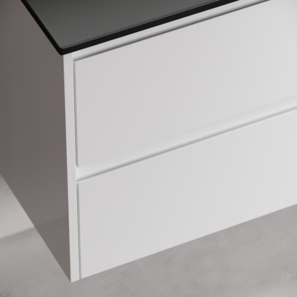 Тумба под раковину Sancos Libra LB80W белая фото