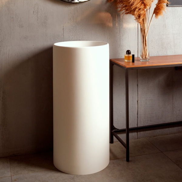 Раковина напольная Montebianco Migliore Pisa 11235 матовая фото