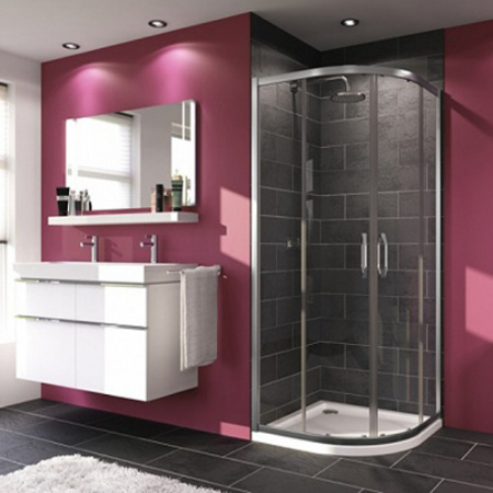 Душевой уголок Huppe Series X1 120602.069.321 90x90 фото