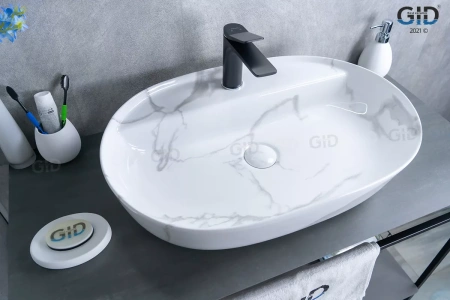 Накладная раковина GID Mnc346C 61x41 фото
