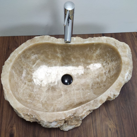 Накладная раковина из оникса Erozy BL EO-01359 (67*46*15) фото