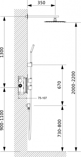 Душевая система скрытого монтажа Timo Petruma SX-5159/00SM фото