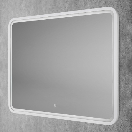 Зеркало с подсветкой Art&Max Genova AM-Gen-1000-800-DS-F-White 100x80 фото