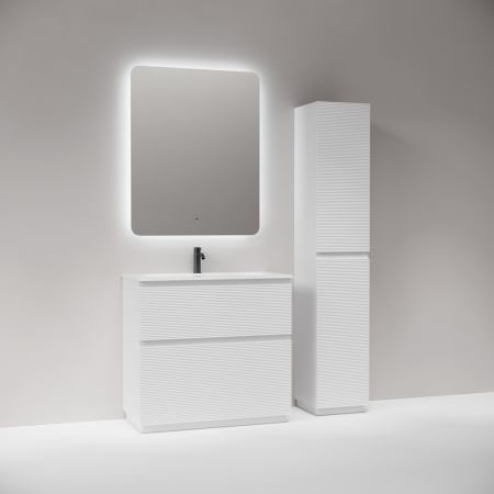 Тумба под раковину Sancos Folk Floor FL90FW белая фото