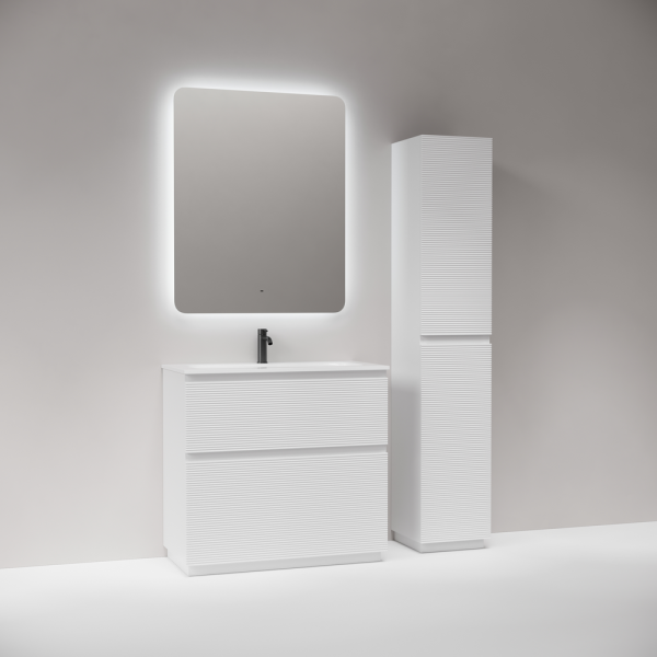 Тумба под раковину Sancos Folk Floor FL90FW белая фото