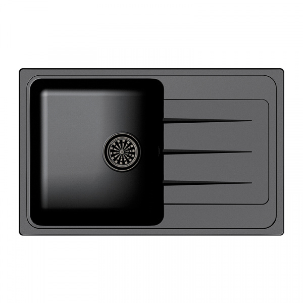 Мойка кухонная Ewigstein Elegant E- 50F антрацит фото