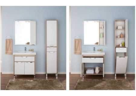 Шкаф-пенал для ванной Aquanet Гретта 40 00171901 фото