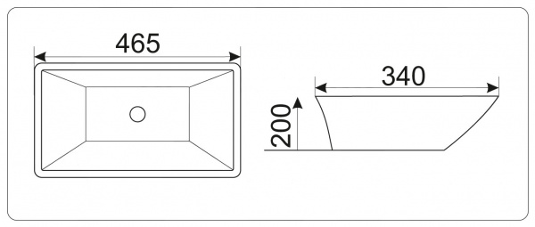 Раковина CeramaLux N NY J 831 фото