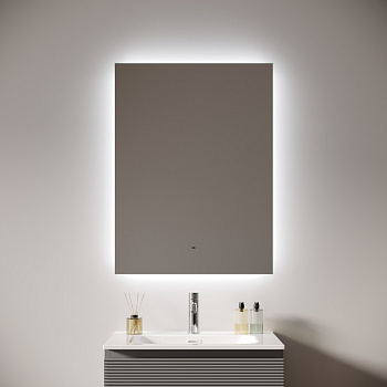 Зеркало с подсветкой Sancos Square 2.0 SQ2.600 60x80 фото